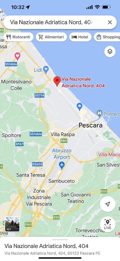 Casa Drema - Villa Al Mare Con Terrazza 페스카라 외부 사진